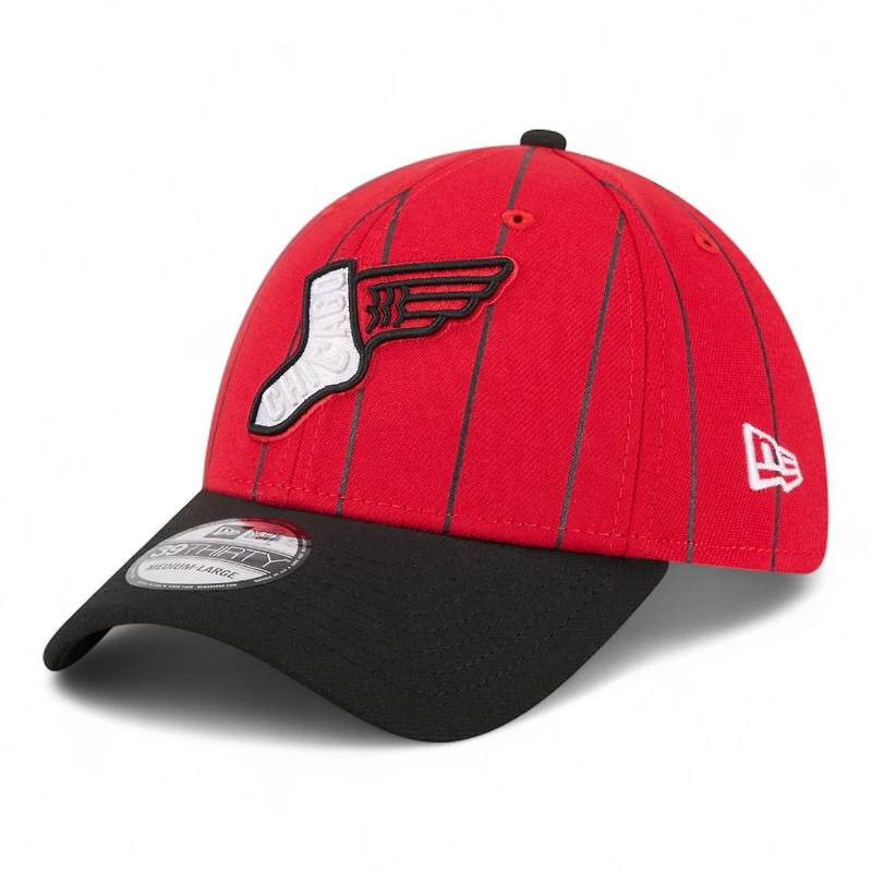 Chicago White Sox Red and Black 2025 City Connect 39THIRTY Flex Fit Hat