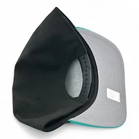 Anaheim Ducks Black and Teal NHL New Era 9FIFTY A-Frame Snapback Hat