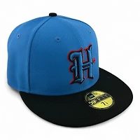 Houston Texans Blue Reef and Black with Gray UV New Era 59FIFTY Fitted Hat