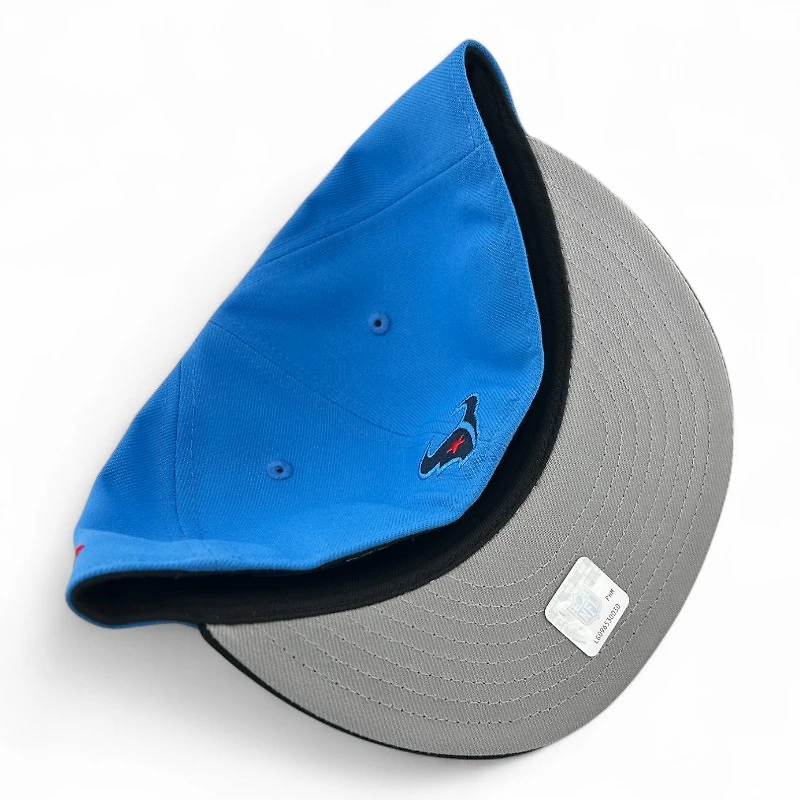 Houston Texans Blue Reef and Black with Gray UV New Era 59FIFTY Fitted Hat