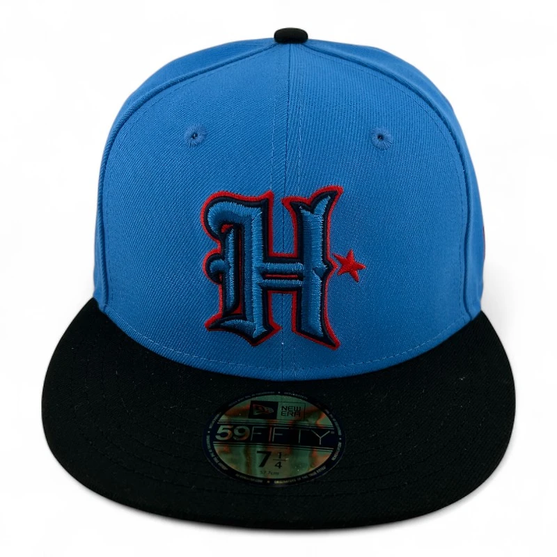 Houston Texans Blue Reef and Black with Gray UV New Era 59FIFTY Fitted Hat