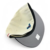 Houston Texans Chrome and Navy H Town State Patch Gray UV New Era 59FIFTY Fitted Hat