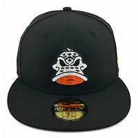 Anaheim Ducks Black with Metallic Gold UV New Era 59FIFTY Fitted Hat