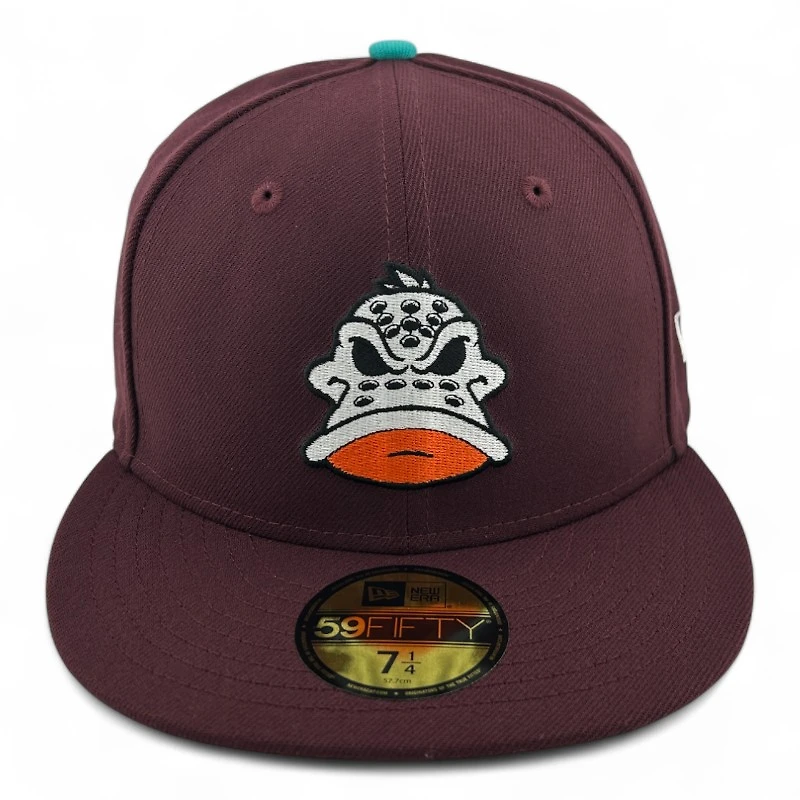 Anaheim Ducks Maroon NHL New Era 59FIFTY Fitted Hat