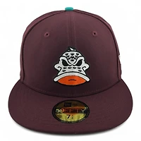Anaheim Ducks Maroon NHL New Era 59FIFTY Fitted Hat