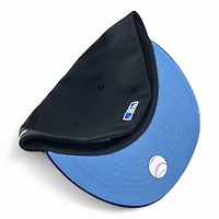 Los Angeles Dodgers Shohei Ohtani Anime Black and Royal Blue LA Patch Icy UV New Era 59FIFTY Fitted Hat