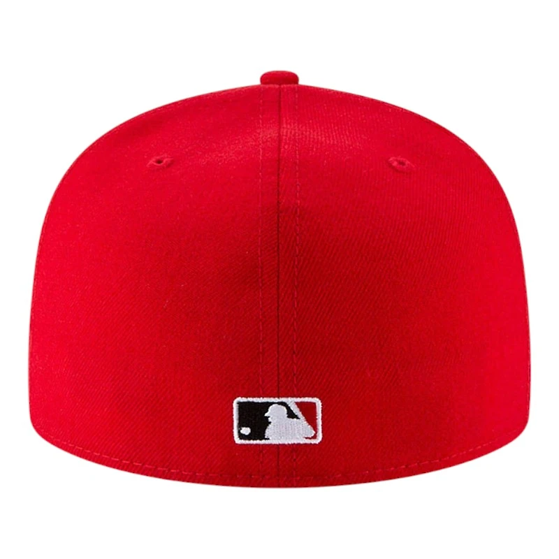 Cincinnati Reds Red 1990 World Series Patch New Era 59FIFTY Fitted Hat