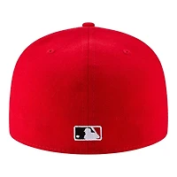 Cincinnati Reds Red 1990 World Series Patch New Era 59FIFTY Fitted Hat