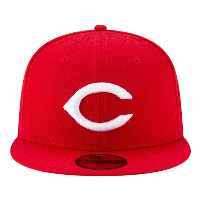 Cincinnati Reds Red 1990 World Series Patch New Era 59FIFTY Fitted Hat