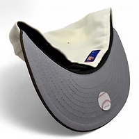 Texas Rangers Chrome and Brown Arlington Patch Gray UV New Era 59FIFTY Fitted Hat