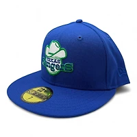 Texas Rangers Royal Blue 40th Anniversary Patch Green UV New Era 59FIFTY Fitted Hat