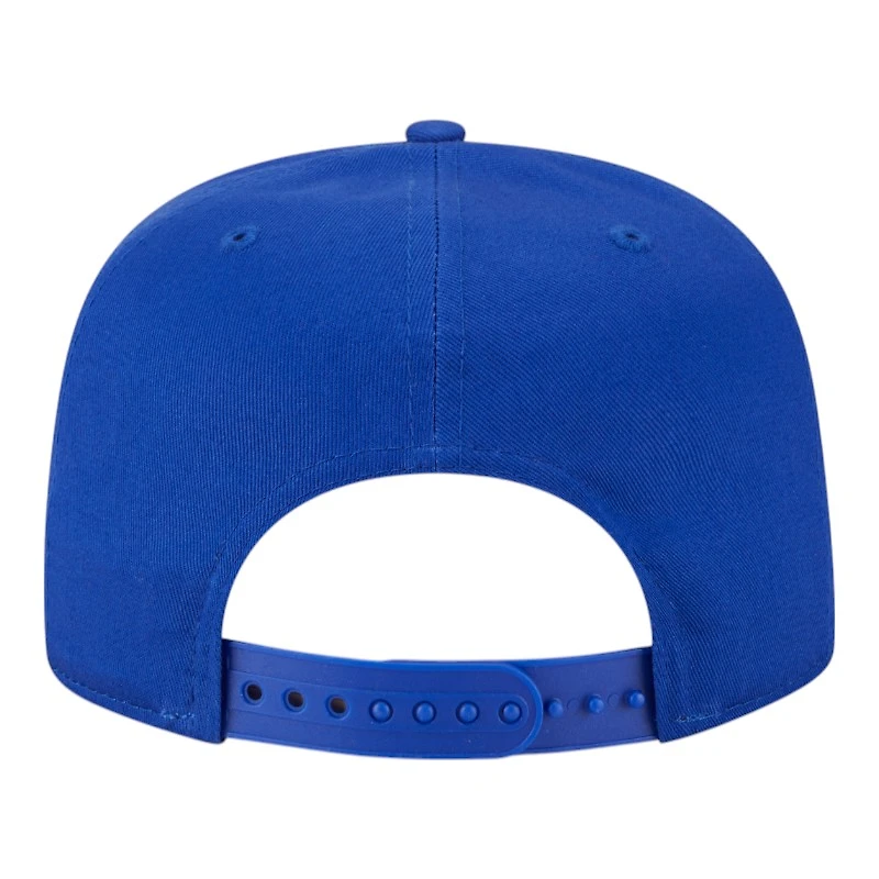 Golden State Warriors Royal Blue Team Text New Era Golfer Snapback Hat