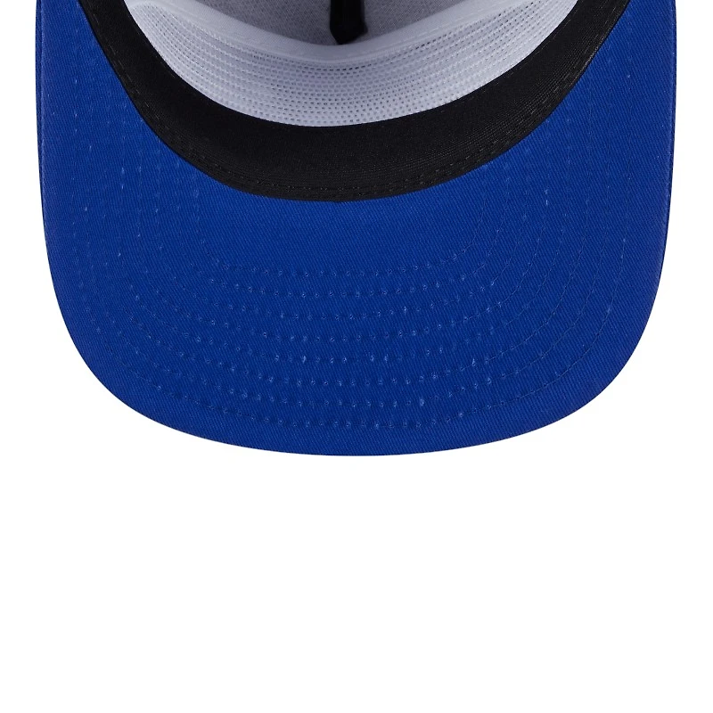 Golden State Warriors Royal Blue Team Text New Era Golfer Snapback Hat