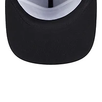 Chicago Bulls Black Team Text New Era Golfer Snapback Hat