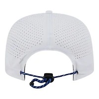 Los Angeles Dodgers White Performance New Era Golfer Snapback Hat