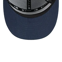 New York Yankess Navy New Era 9FIFTY Split Panel Snapback Hat