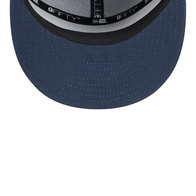 Los Angeles Dodgers Navy New Era 9FIFTY Split Panel Snapback Hat