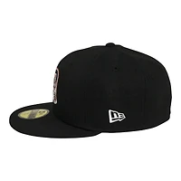Detroit Tigers Black with Copper Tiger Stadium Patch Green UV New Era 59FIFTY Fitted Hat