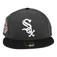 Chicago White Sox Graphite and Black 2003 ASG Patch Red UV New Era 59FIFTY Fitted Hat