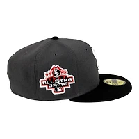 Chicago White Sox Graphite and Black 2003 ASG Patch Red UV New Era 59FIFTY Fitted Hat