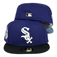 Chicago White Sox Royal and Black 2003 ASG Patch Icy UV New Era 59FIFTY Fitted Hat