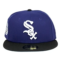 Chicago White Sox Royal and Black 2003 ASG Patch Icy UV New Era 59FIFTY Fitted Hat