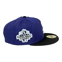 Chicago White Sox Royal and Black 2003 ASG Patch Icy UV New Era 59FIFTY Fitted Hat