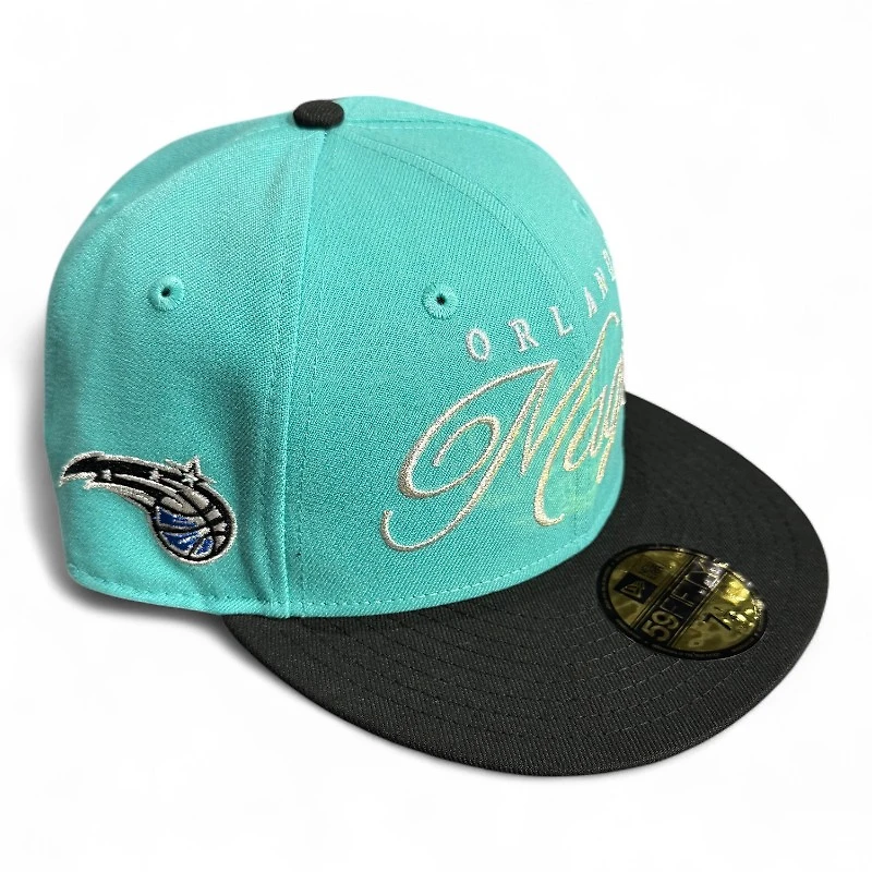 Orlando Magic Clear Mint and Black Two Tone Gray UV New Era 59FIFTY Fitted Hat