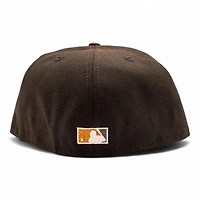 New York Yankees Black and Mocha 1999 World Series Patch Grey UV Era 59Fifty Fitted Hat