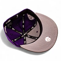 St Louis Browns Purple and Black 1966 All Star Game Patch Grey UV New Era 59Fifty Fitted Hat