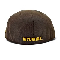 Colorado Rockies Walnut Leon the Lab Wyoming Cowboys Grey UV New Era 59FIFTY Fitted Hat
