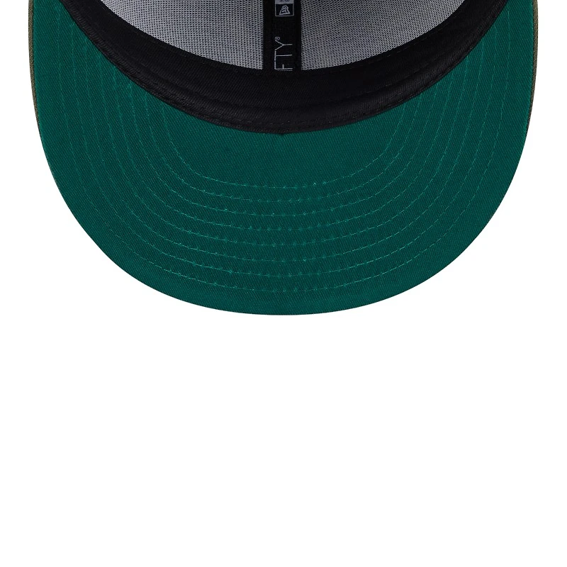 New York Yankees Olive Tonal Floral Pre-Curved Era 59FIFTY Fitted Hat