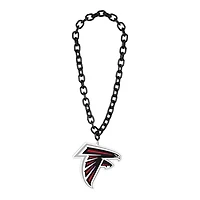 Atlanta Falcons Black Big Chain Logo Plastic Necklace