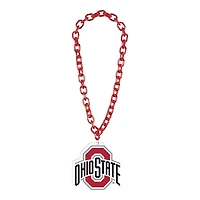 Ohio State Buckeyes Red Big Chain Logo Plastic Necklace
