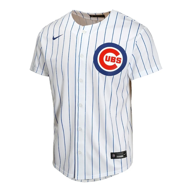 Youth Chicago Cubs Kyle Tucker White Nike Home Jersey