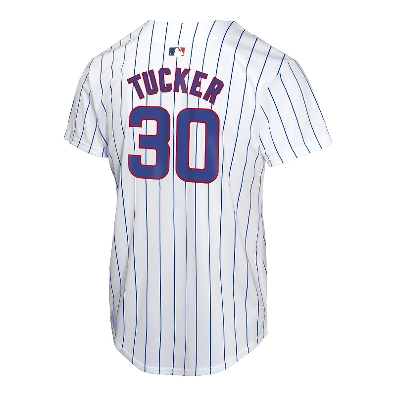 Youth Chicago Cubs Kyle Tucker White Nike Home Jersey