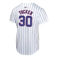 Youth Chicago Cubs Kyle Tucker White Nike Home Jersey