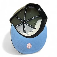 San Francisco Giants Olive Green and Black 2007 ASG Patch Icy Blue UV New Era 59FIFTY Fitted Hat