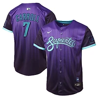 Youth Arizona Diamondbacks Corbin Carroll Purple City Connect Limited Nike Jersey