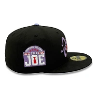 Detroit Red Wings Black and Lavender The Joe Patch UV New Era 59FIFTY Fitted Hat