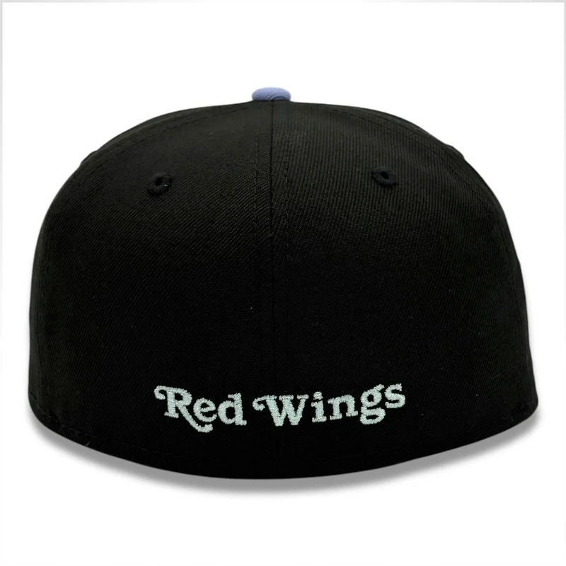 Detroit Red Wings Black and Lavender The Joe Patch UV New Era 59FIFTY Fitted Hat