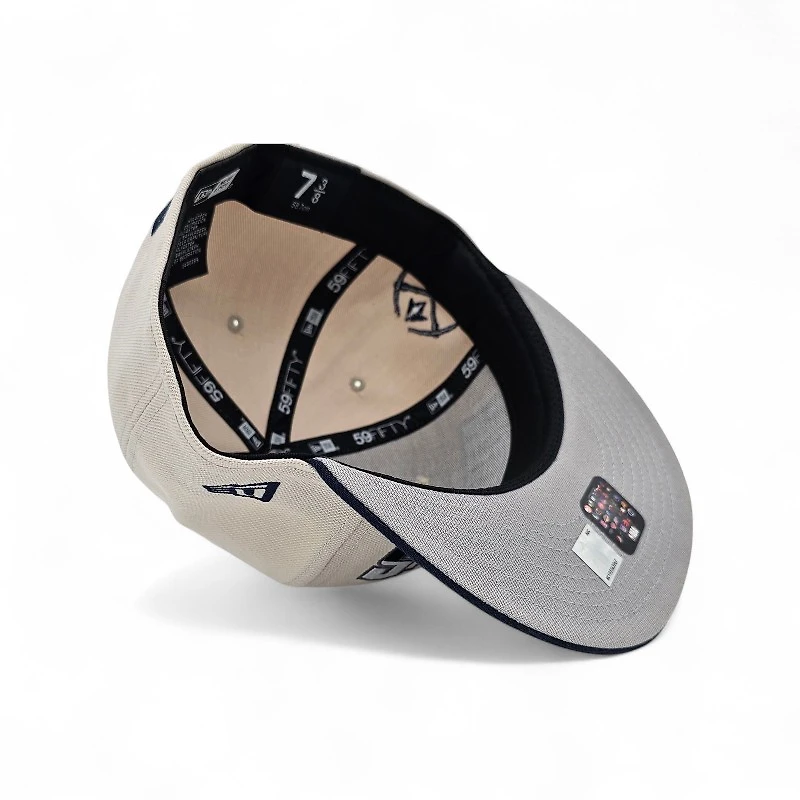 Denver Nuggets Stone Oceanside 2T Leon the Lab Pick Axe Patch Grey UV New Era 59FIFTY Fitted Hat