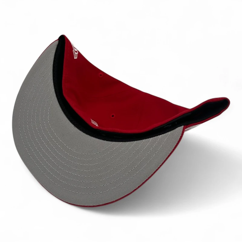 Mexico Scarlet Flag Side Patch Gray UV New Era 59FIFTY Fitted Hat