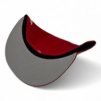 Mexico Scarlet Flag Side Patch Gray UV New Era 59FIFTY Fitted Hat