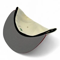 Mexico Chrome and Red Flag Side Patch Green Batterman Gray UV New Era 59FIFTY Fitted Hat