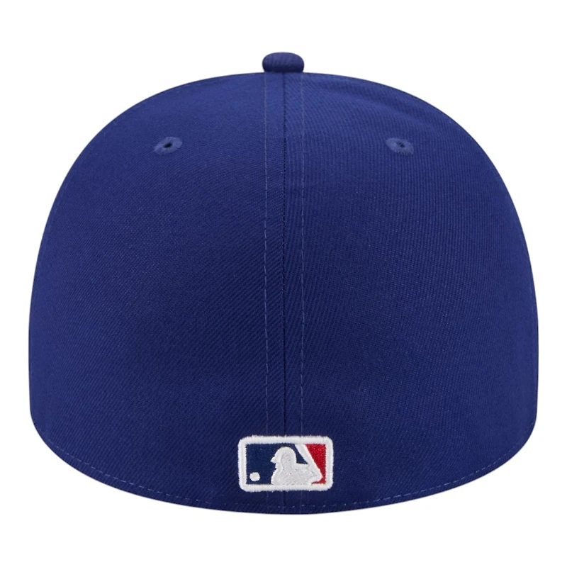 Los Angeles Dodgers Royal Blue Script Safety Pin New Era 59FIFTY A-Frame Fitted Hat