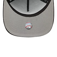 Los Angeles Dodgers Black Script Safety Pin New Era 59FIFTY A-Frame Fitted Hat