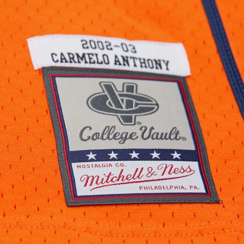 Syracuse Orange Carmelo Anthony 2002-03 Mitchell & Ness Swingman Jersey