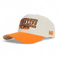 Tennessee Volunteers Chrome and Orange Retro Block No Rivals Snapback Hat