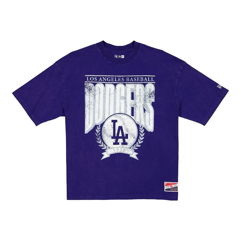 Los Angeles Dodgers Royal Blue Throwback New Era T-Shirt